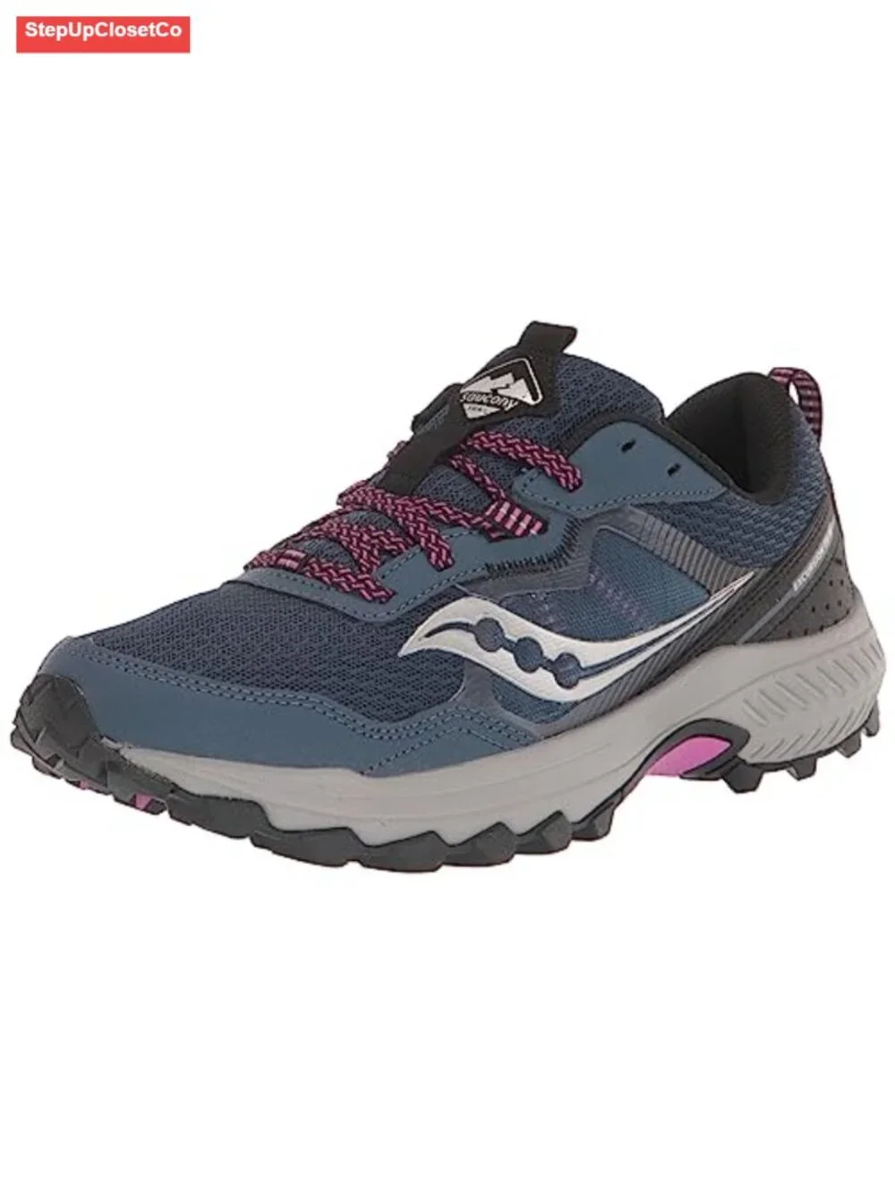 VERSARUN Cushioned Trail Runners Round Toe Lace-Up Sneakers